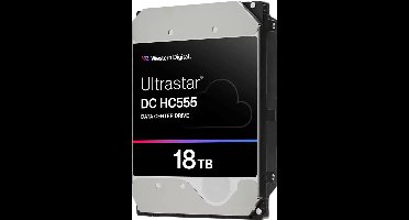 Western Digital Ultrastar DC HC555 interne harde schijf 18 TB 7200 RPM 512 MB 3.5" SATA III