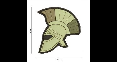 101 Inc Embleem 3D Pvc Romein Groen 20033