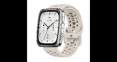 Zachte Siliconen Armband voor Amazfit Smartwatches, Ademend en Slijtvast