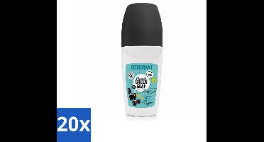 20 x Marcel's Green Soap - Deodorant Roller - Mimosa & Blackcurrant - Langdurige frisheid - 50 ml - Voordeelverpakking - 20 stuks