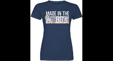 My Little Pony Made in the 80's Dames T-shirt - marineblauw - S