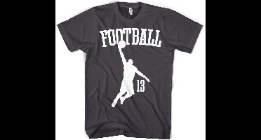 Hybris Footbasket T-shirt donkergrijs
