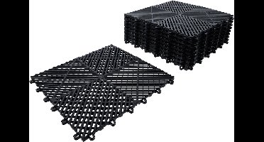 BGS Kunststof Tegelset Kliksysteem 400 x 400 x 18 mm 10-delig - 74546