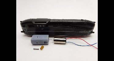 micromotor NA035G motor ombouwset voor Arnold BR 61, Henschel Wegmann Zug