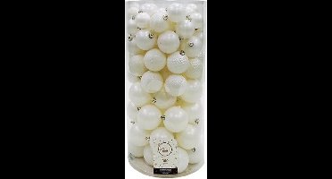 Kerstbal assortiment - 100 stuks - Winter white
