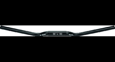 Ergotec M-bar 39 Mm 16º Grip 180 Mm Stuur Zwart 31.8 mm / 700 mm
