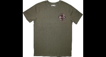 Johnny Cash - Mini American Rebel Logo Heren T-shirt - L - Groen