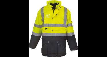 Yoko Signalisatie multifunctionele 7-in-1 jacks YHVP711 - Hi Vis Yellow / Navy - L