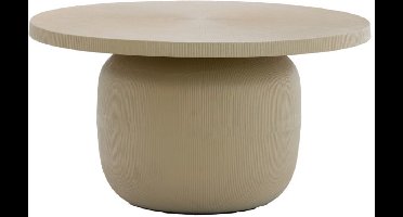 Light & Living - Salontafel TIGRAN - Ø75.5x41.5cm - Bruin