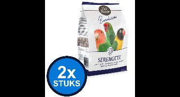 2x Deli Nature - Birdelicious grote parkieten serengeti 2,5kg - Vogelvoer - 2.5 kg