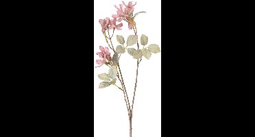 Clayre & Eef Kunstbloem Roze Kunststof