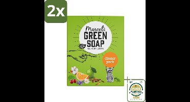 Marcel's Green Soap - Dinner pack - Complete set - Perfect als cadeau - Voordeelverpakking - 2 stuks - Biologische schoonmaak - Duurzame schoonmaak