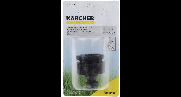 Kärcher Home & Garden 2.645-007.0 Kunststof Kraanaansluiting Steekkoppeling, 25 mm (1) binnendraad, 24,2 mm (3/4) bin