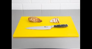 Hygiplas Antibacteriële LDPE Snijplank Geel 450x300x10mm HC861 - Horeca
