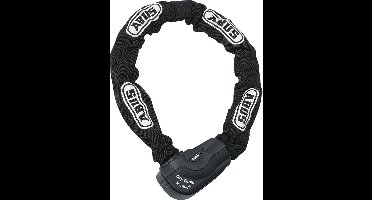 Fietsslot - Scooterslot - Motorslot ABUS Kettingslot - GRANIT CityChain XPlus™ 1060 - Security level 15 - ART-3 zwart - 85 cm - Geschikt voor bakfietsen - elektrische fietsen - scooters