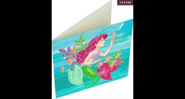 Crystal Art Kaart diamond Painting Ariel