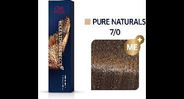Wella Professionals Koleston Perfect Me+ - Haarverf - 7/0 Pure Naturals - 60ml
