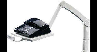 Hansawerke TSA5020002 Telefoonzwenkarm Kantelbaar, Zwenkbaar Lichtgrijs 1 stuk(s)