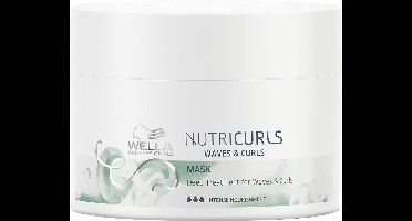 Wella Professionals - NUTRI CURLS - Nutricurls Mask | Haarhersteller voor krullend- of pluizend haar - 150ML.