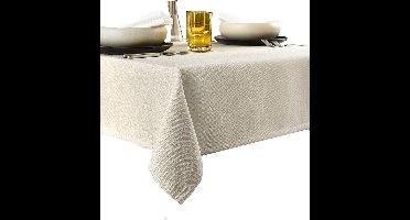 De Witte Lietaer Tafellaken Gibson 145 X 360 Cm Polyester Beige