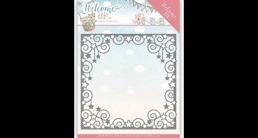 Mal  - Yvonne Creations - Welcome Baby -  Sterren Omlijsting