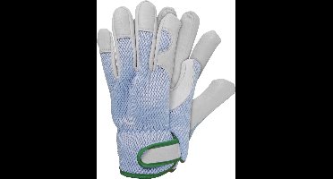 Talen Tools - Werkhandschoenen - Geitenleer - Blauw - Maat XL