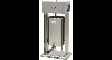 Worstenvuller - 20 L - Automatisch - Verticaal - incl. 4 Vulbuizen