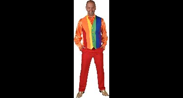 Magic Design Vest Rainbow Polyester Maat Xl/xxl