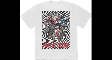 DC Comics Batman - Harley Quinn Spiral Heren T-shirt - XL - Wit