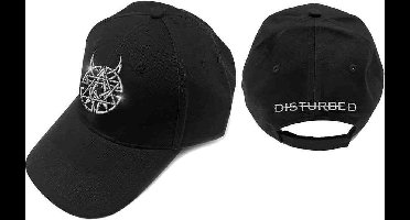 Disturbed - Icon & Logo Baseball pet - Zwart