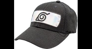 Boruto - Konoha Logo - Baseball Pet - Zwart