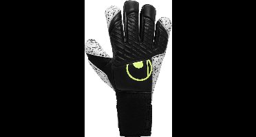Uhlsport FM Supergrip+ Flex Frame Carbon Black Fluo Yellow Keepershandschoenen - Maat 10.5