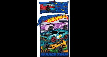 Hot Wheels Dekbedovertrek Speed - 140 x 200 + 70 x 90 cm - Polyester