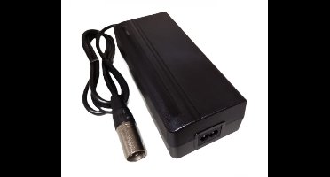 Universele Fietsaccu lader - Elektrische fietsoplader - 36V - 2A - met XLR 3 pins stekker
