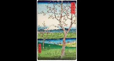 Poster Hiroshige - The Outskirts of Koshigaya 61x91,5cm