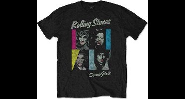The Rolling Stones - Some Girls Heren T-shirt - 2XL - Zwart