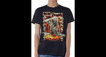 Rob Zombie - Born To Go Insane Heren T-shirt - XXL - Zwart