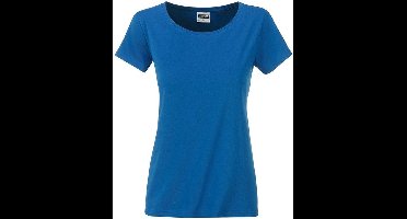 James and Nicholson Dames/dames Basic Organic Katoenen T-Shirt (Koninklijk)