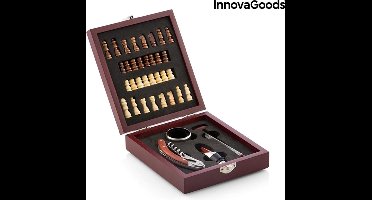 Innovagoods Wine And Chess Set 37 Pieces