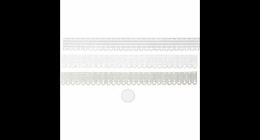 Rozetten, d 8 cm, 160 gr, 6 stuk/ 1 doos