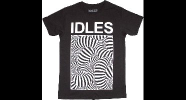 Idles - Psych Tubes Heren T-shirt - S - Zwart