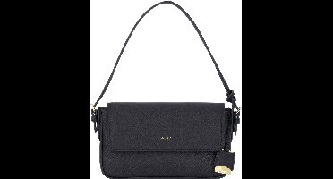 DKNY Schoudertas Avondtas Bibi EW Flap Shoulderbag Blk / Gold Zwart