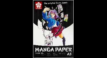 Manga Papier - Wit - A3 - 250 gram - Sakura - 20 vel