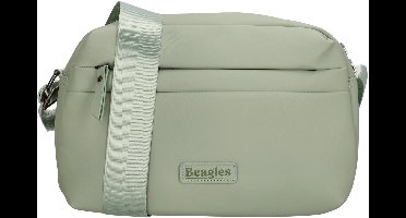 Beagles Nara Schoudertas Dames - Crossbodytas met verstelbare schouderband - Tas van Nylon en Polyester met ritssluiting - Mint