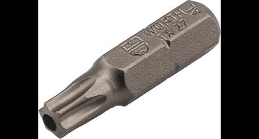 Wurth - Bit TX met boring C 6,3 (1/4) - TX-bit C 6.3 (1/4 inch) met gat x 5 st -