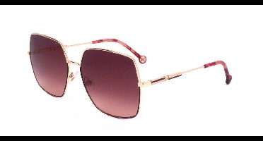 Carolina Herrera HER 0139/S Gold burgundy 60/16/145 WOMAN Zonnebrillen