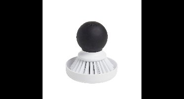Afwasborstel, Palmborstel, Met Houder, Kunststof, Wit, 8.9 x 9 cm - KitchenAid
