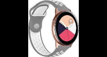 22mm Flexibele Siliconen Horlogeband voor Diverse Smartwatches | Ademend Sport Reserveband