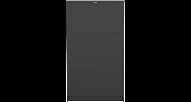 Giga Living Schoenenkast Shoes - Grijs - 70x24x124cm