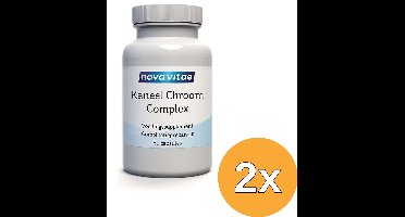2x Nova Vitae Kaneel Chroom Complex (60 vega capsules)